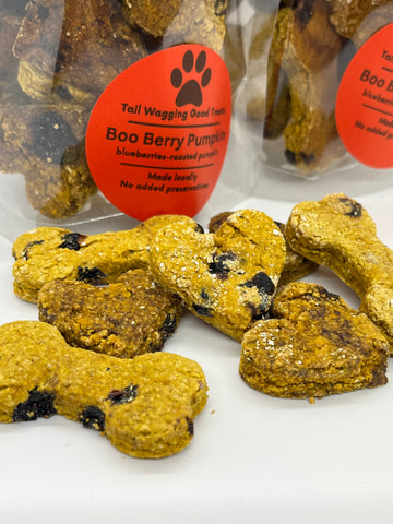 Boo Berry Pumpkin Dog Treats