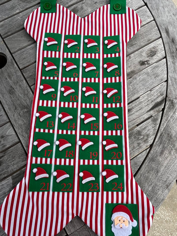 25 Santa Hats Advent Calendar - SOLD