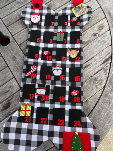 Holiday Ho Ho Ho Advent Calendar - 25 Days of Christmas