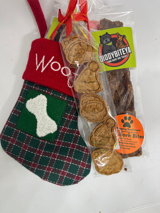 WOOF Holiday Stocking