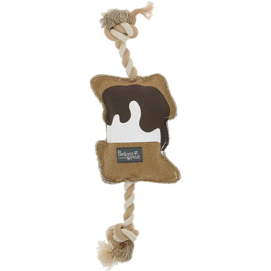 S'more Belly Rubs Rope Toy