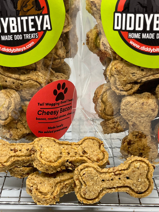 Cheesy Bacon Dog Treats