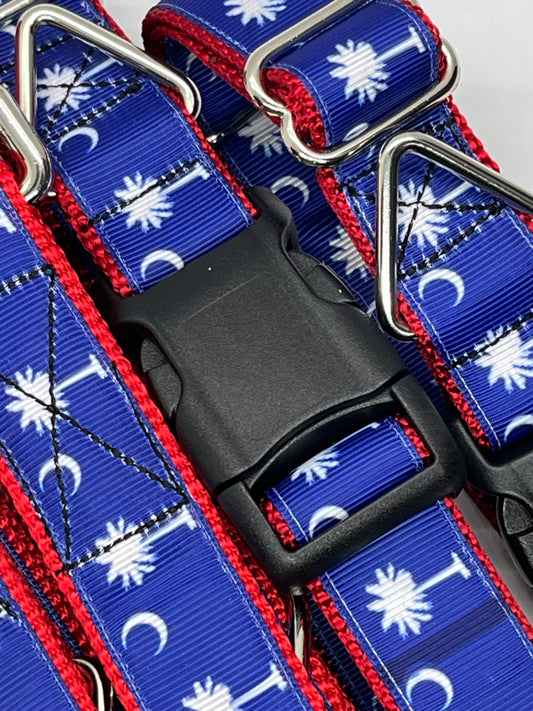 South Carolina Palm & Crescent Collar
