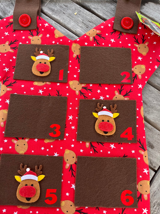 Rudolph Advent Calendar - 12 Days of Christmas