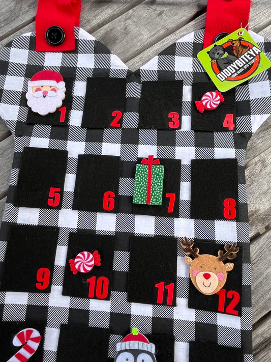 Holiday Ho Ho Ho Advent Calendar - 25 Days of Christmas