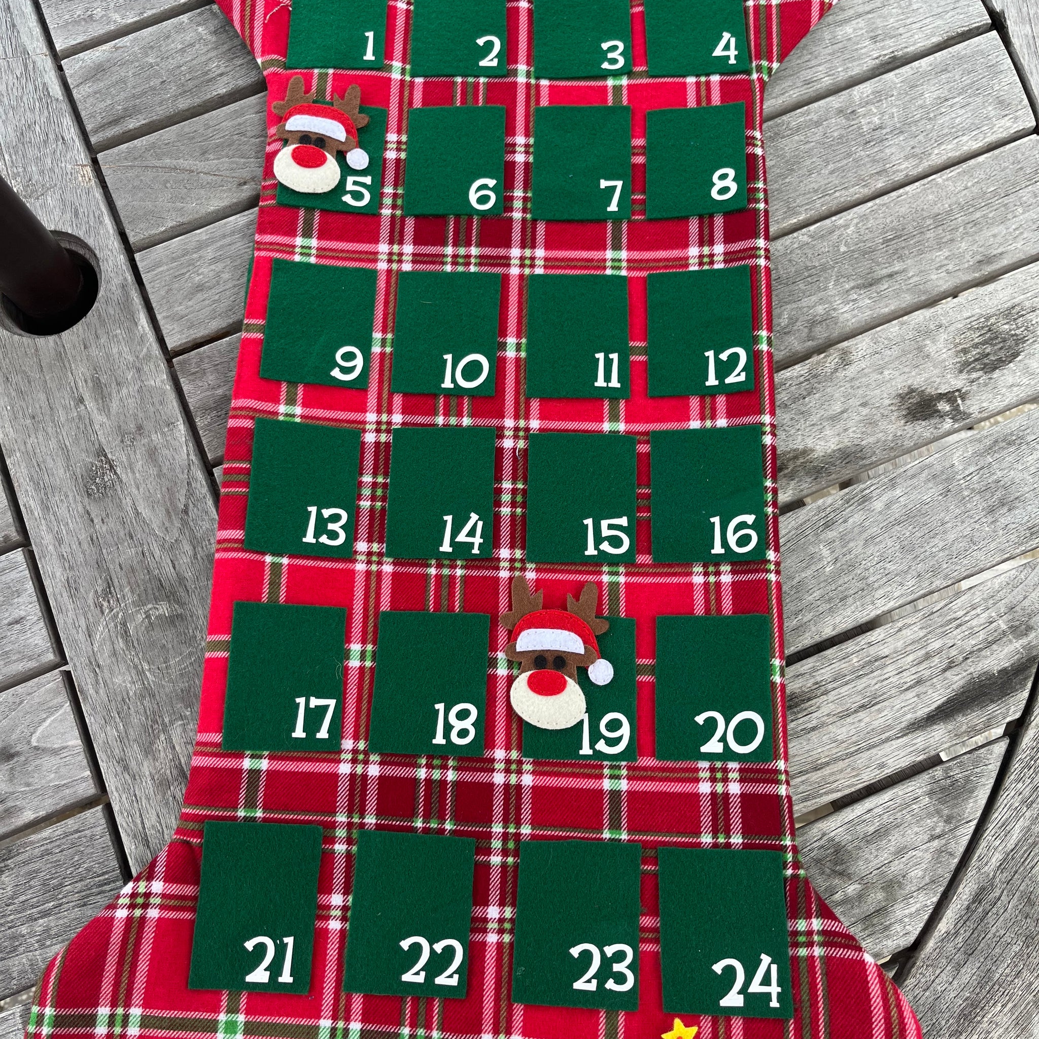 Paw-liday Plaid Advent Calendar - 25 Days of Christmas