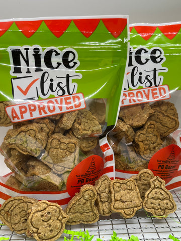 PB & Bacon Holiday Dog Treats