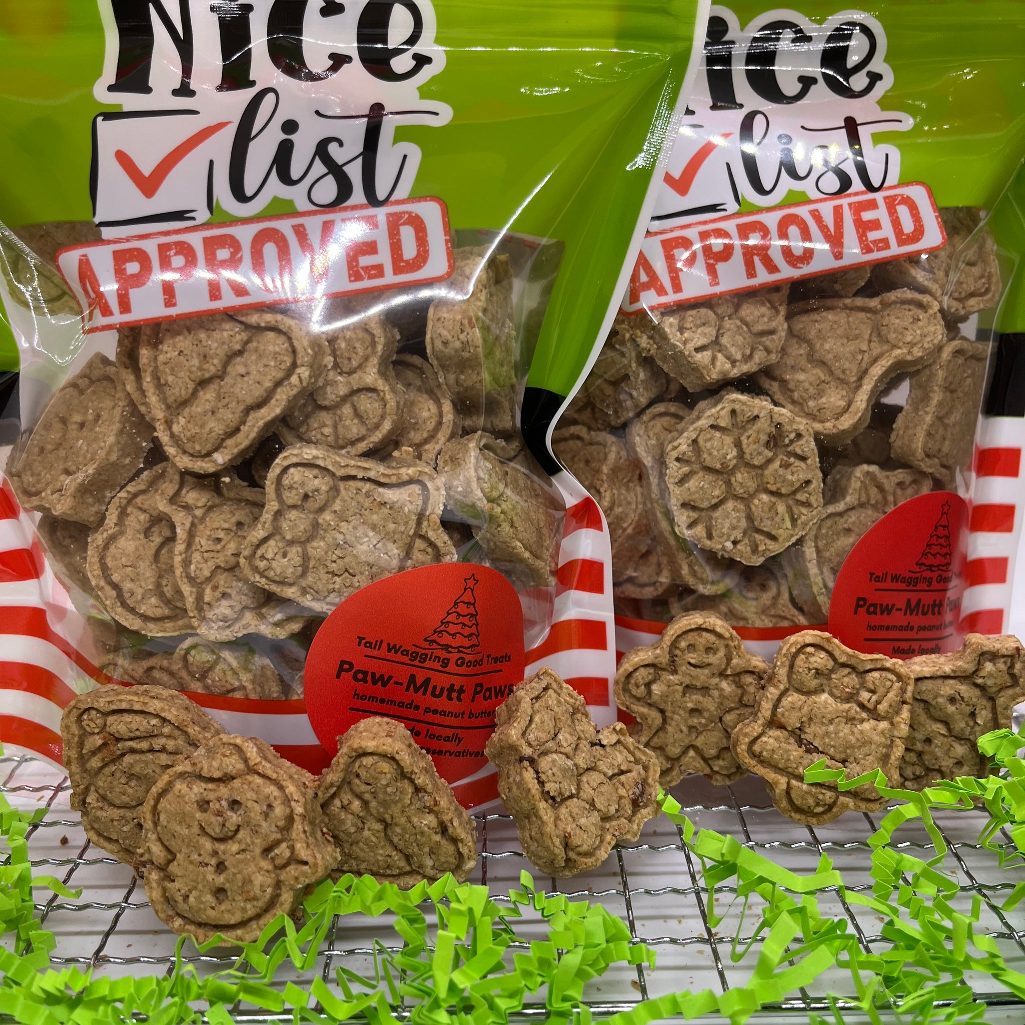 Paw-Mutt Paws Holiday Dog Treats