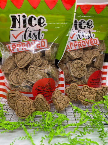 Paw-Mutt Paws Holiday Dog Treats