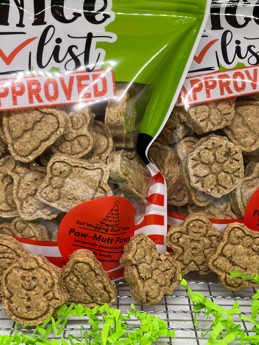 Paw-Mutt Paws Holiday Dog Treats