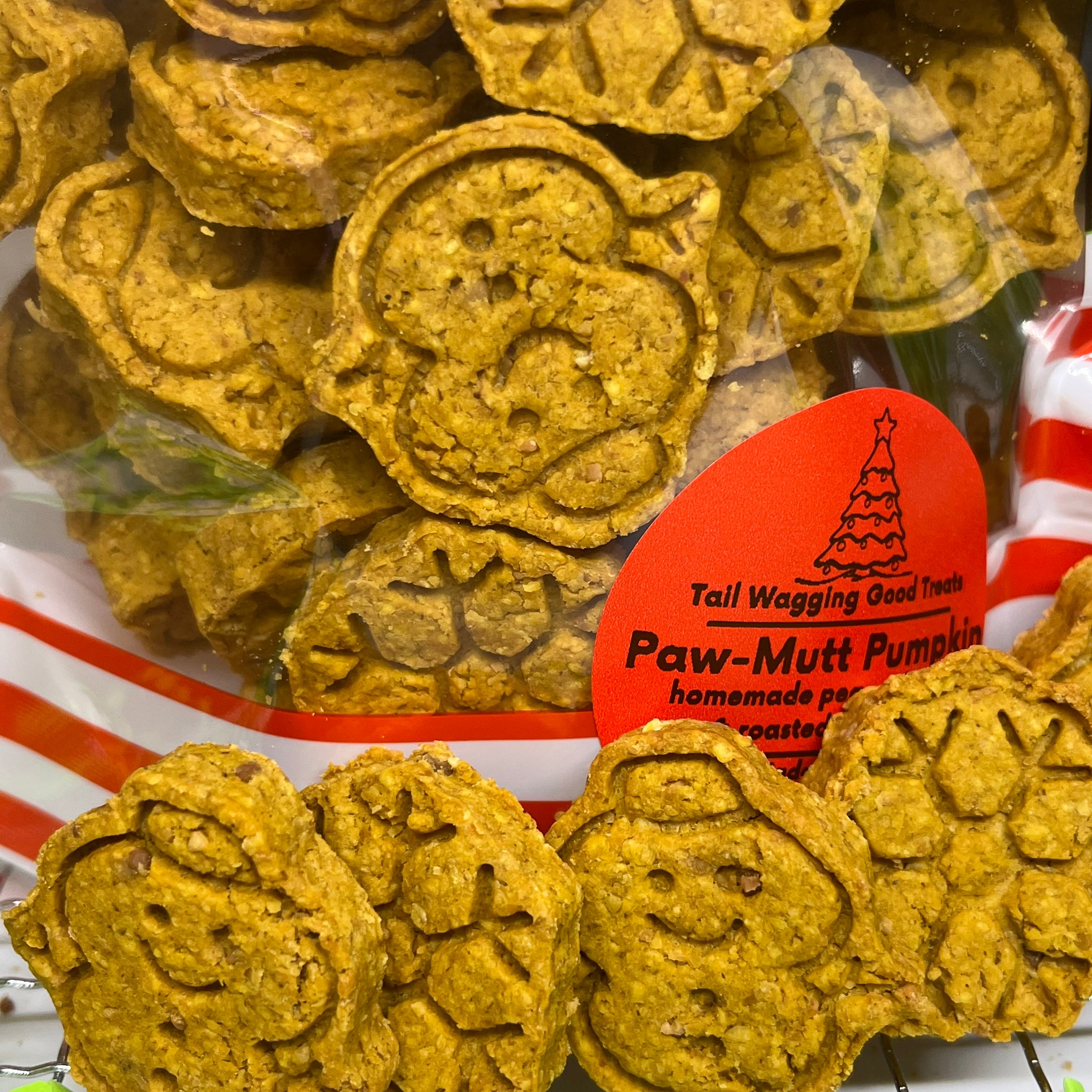 Paw-Mutt Pumpkin Holiday Dog Treats