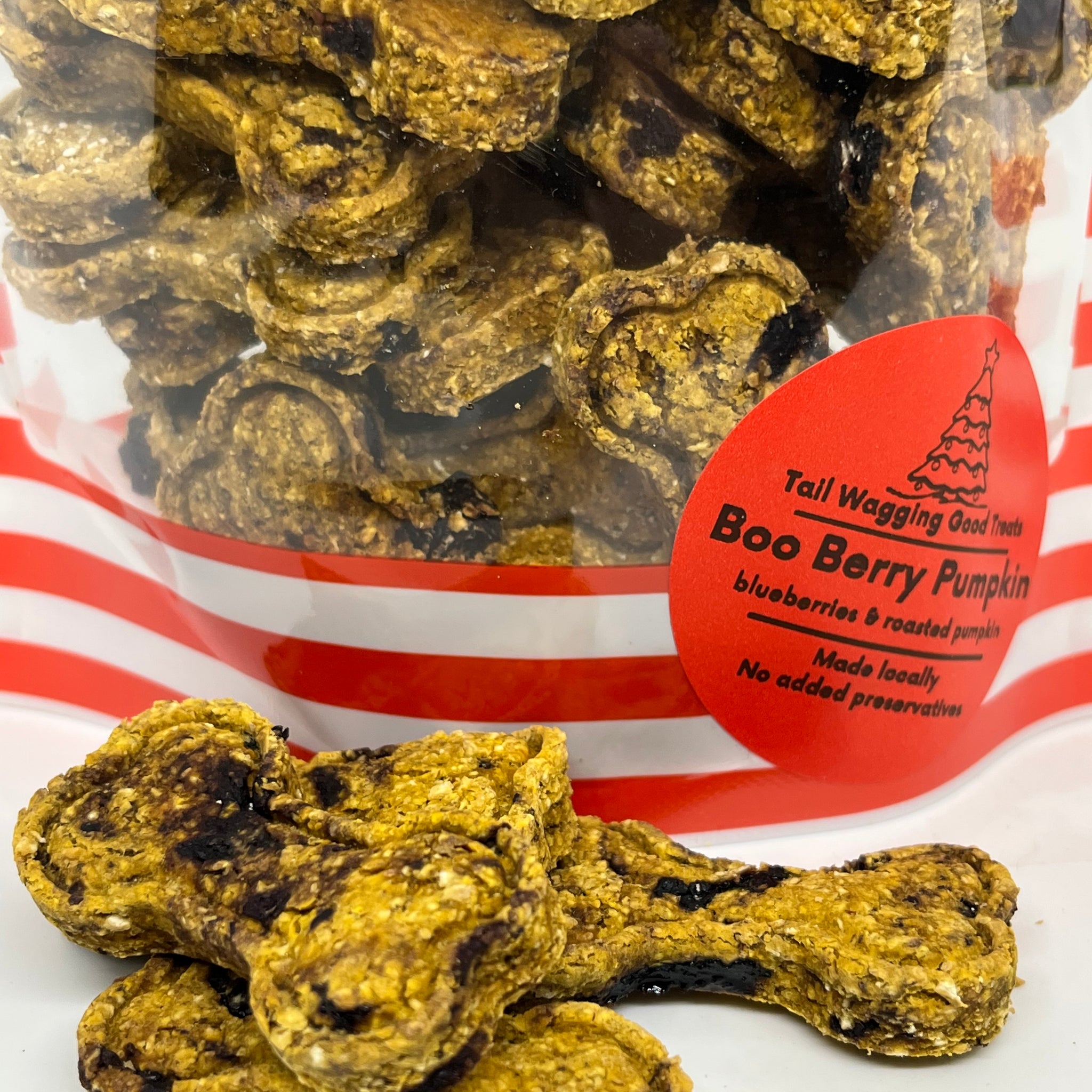 Boo Berry Pumpkin Holiday Dog Treats