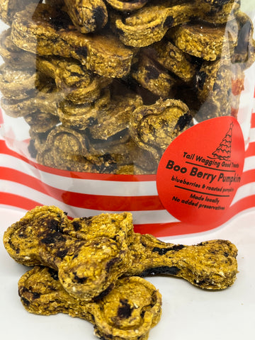 Boo Berry Pumpkin Holiday Dog Treats