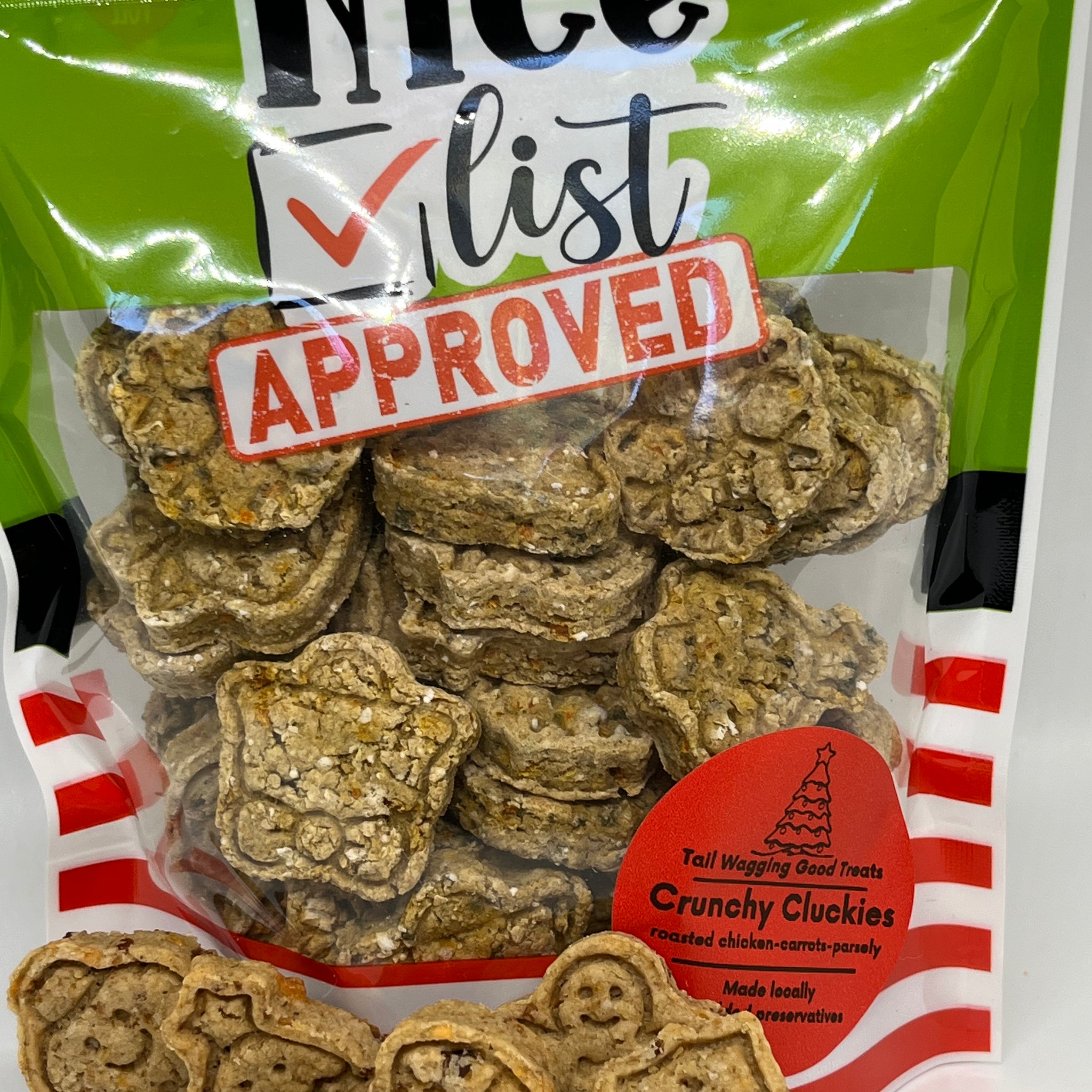 Crunchy Cluckies Holiday Dog Treats