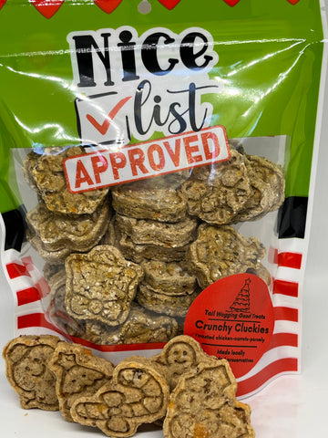 Crunchy Cluckies Holiday Dog Treats