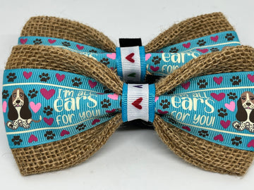 Basset All Ears Bow Tie
