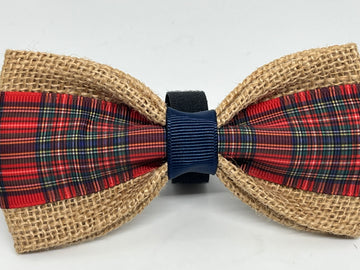 Plaid Bow Tie