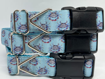 Blue Crab Dog Collar