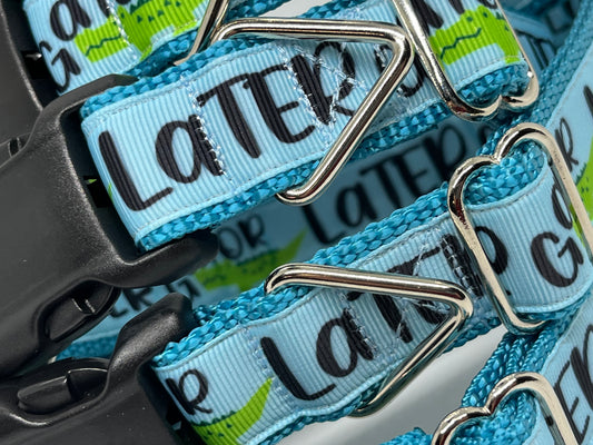 Later Gator Dog Collar