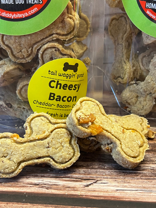 Cheesy Bacon Dog Treats