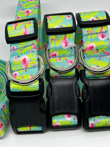 Flo-mingo Nylon Dog Collar