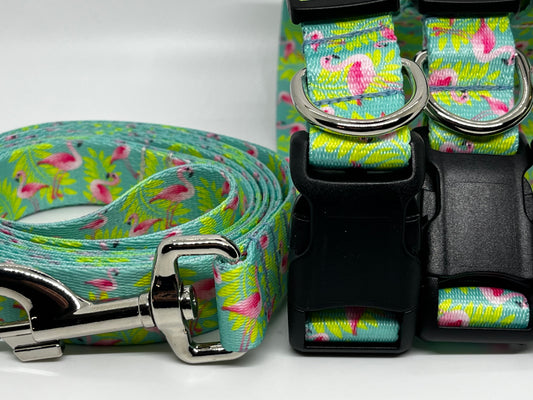 Flo-mingo Nylon Dog Collar