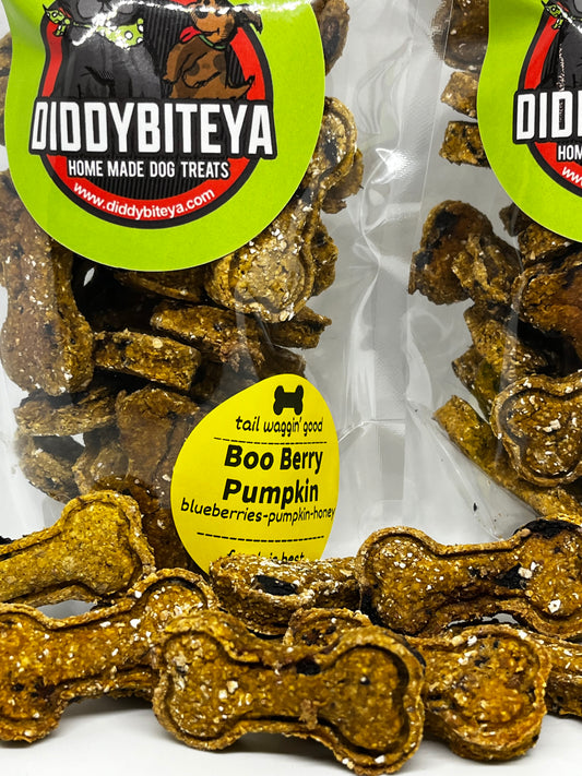 Boo Berry Pumpkin Dog Treats