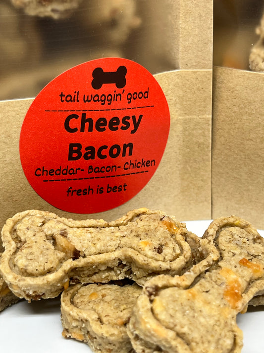 Cheesy Bacon Dog Treats