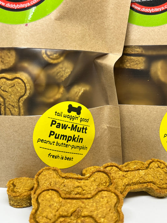 Paw-Mutt Pumpkin Dog Treats