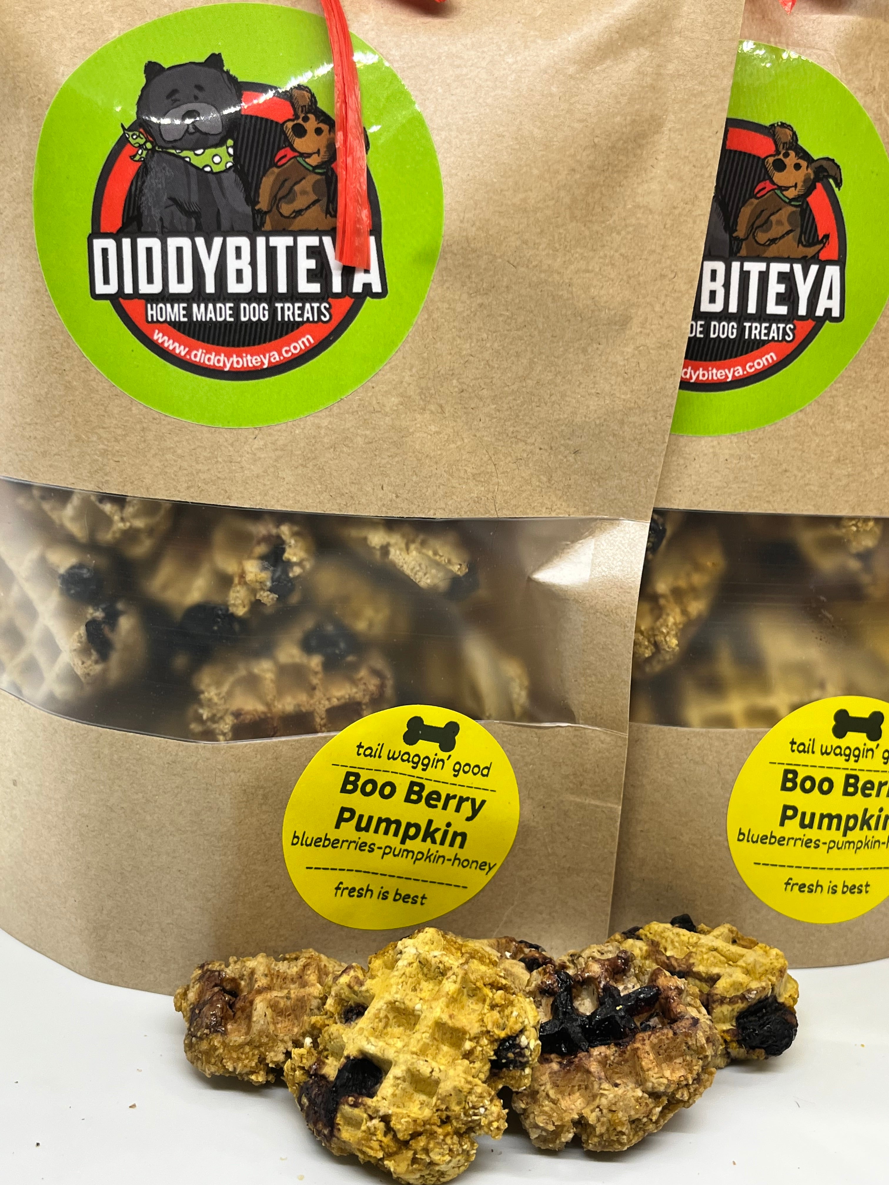 Boo Berry Pumpkin Dog Treats