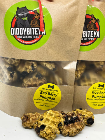 Boo Berry Pumpkin Dog Treats
