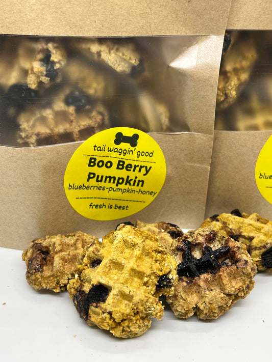 Boo Berry Pumpkin Dog Treats