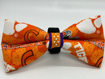 Clemson Bow Tie