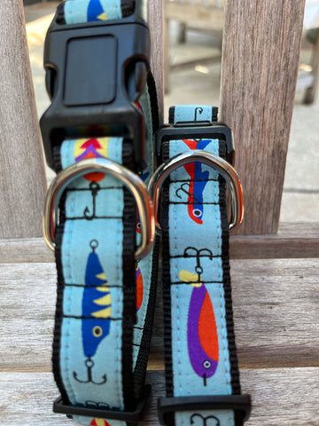 Lure Fishy Collar & Lead