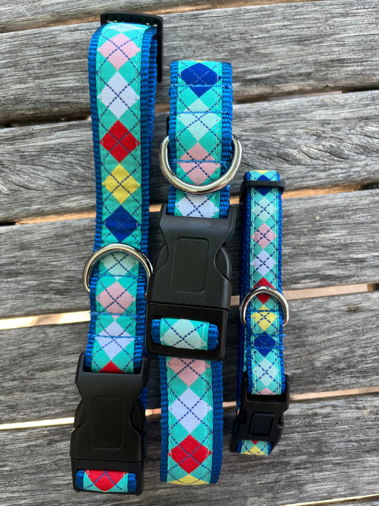 Dapper Diamond Collar & Lead