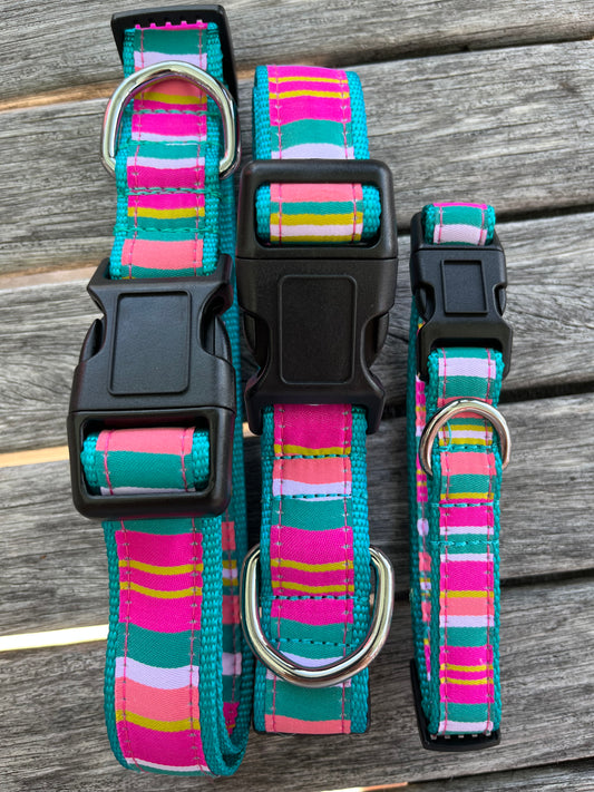 Festive Stripes Collar or Leash