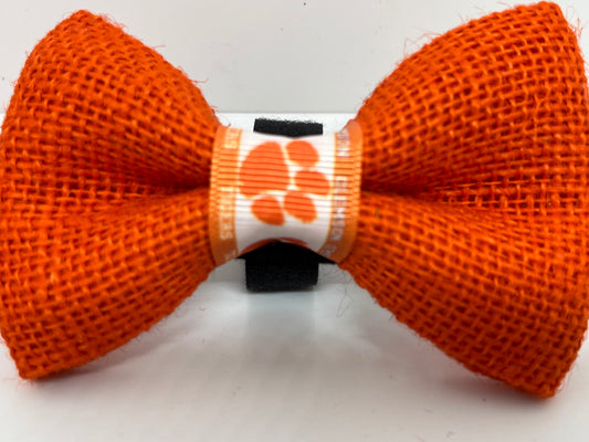 Clemson Mini Bow Tie