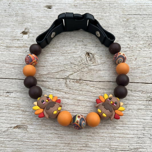 Tom Turkey 14" Necklace Bark Bling Collection