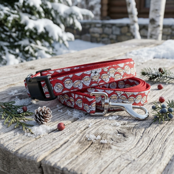 Santa Faces - Collars & Lead