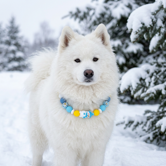 Winter Frost Necklace 14" Bark Bling Collection