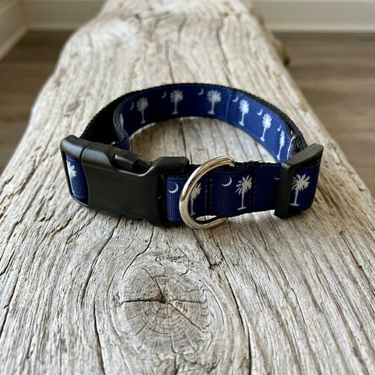 South Carolina Palm & Crescent - Collars & Lead