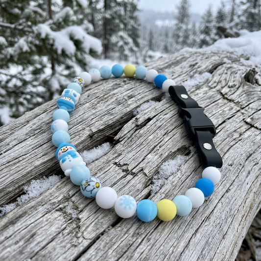 Winter Frost Necklace 22" Bark Bling Collection