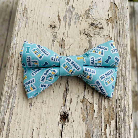 No Balls Still A Baller Bow Tie - BEST SELLER