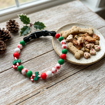 Candy Cane 17" Necklace Bark Bling Collection