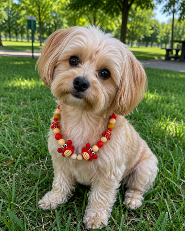22" Too Crabby Necklace Bark Bling Collection